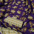 Women's Unstitched 2 Piece Soft Cotton Lawn Suit – Matching Shirt & Trouser | Sheikhani Clothing