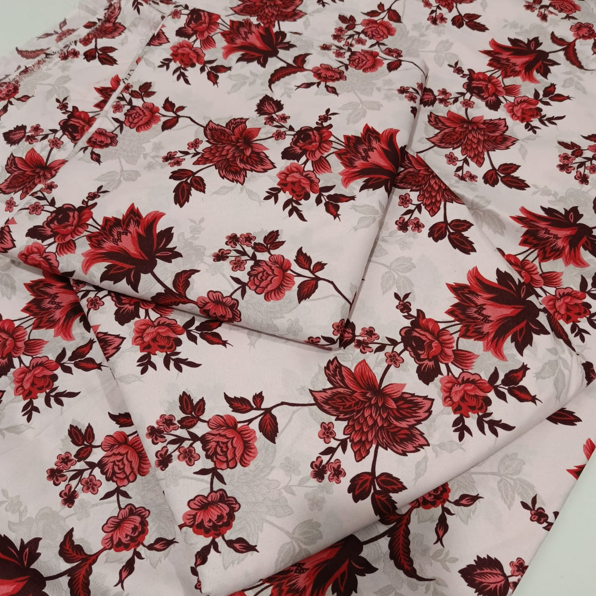 Women's Unstitched 2 Piece Soft Cotton Lawn Suit – Matching Shirt & Trouser | Sheikhani Clothing